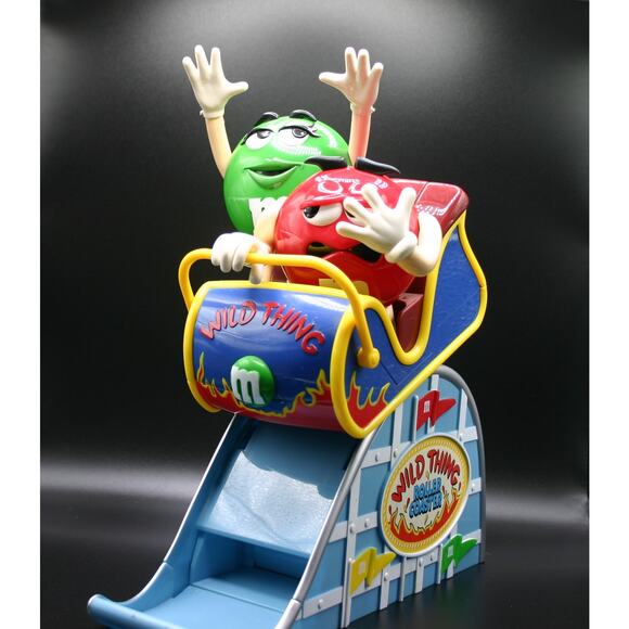 M&Ms Wild Thing Roller Coaster M&M Dispenser *LIMITED 2nd Edition - Picture 1 of 16